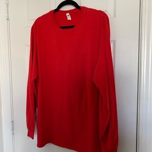 Red Adult cotton Tee Shirt